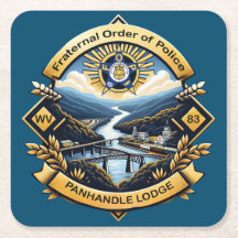 Panhandle Lodge 83 Portas copos azul bg
