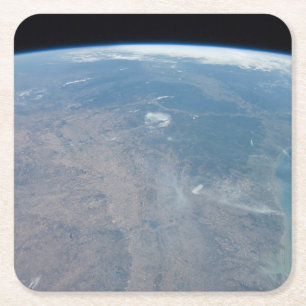 Porta-copo De Papel Quadrado Panorâmica Texas E Golfo Do México