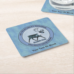 Porta-copo De Papel Quadrado Papais noeis 1rua de Suspensão de Ar Polar