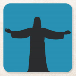 Porta-copo De Papel Quadrado Paper Coaster