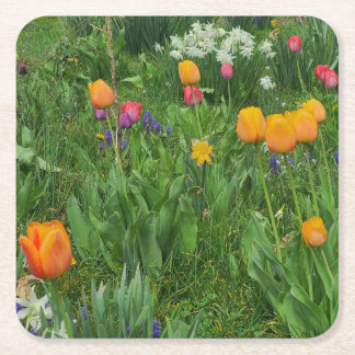 Porta-copo De Papel Quadrado Paper Coaster