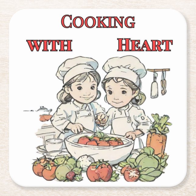 Porta-copo De Papel Quadrado Paper Napkin (Frente)