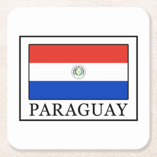 Porta-copo De Papel Quadrado Paraguai