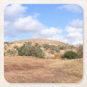 Porta-copo De Papel Quadrado Parque estadual Enchanted país da rocha do monte
