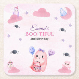 Porta-copo De Papel Quadrado Pasta Cachorro Fantasma Halloween Aniversário do D