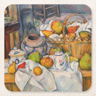 Porta-copo De Papel Quadrado Paul Cezanne - A Mesa da Cozinha