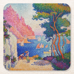 Porta-copo De Papel Quadrado Paul Signac - Capo di Noli