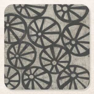 Porta-copo De Papel Quadrado Pedra - Rodas