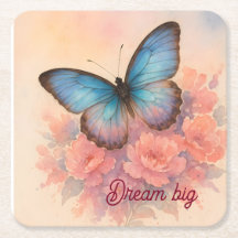 Personalizado Encantador Flor Rosa Aquarela Chic