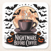 Pesadelo Antes do Café de Halloween