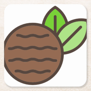 Porta-copo De Papel Quadrado pimenta