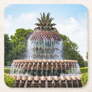Porta-copo De Papel Quadrado Pineapple Fountain in Charleston, SC