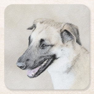 Porta-copo De Papel Quadrado Pintura em Chinook (Ouvidos de Helicóptero) - Arte