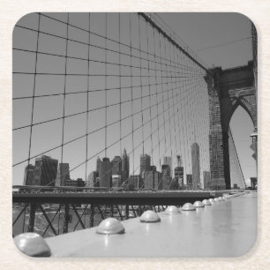 Porta-copo De Papel Quadrado Ponte Brooklyn