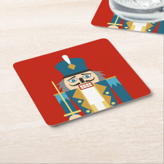 Porta-copo De Papel Quadrado Porta copos Clássica de Nutcracker de Natal