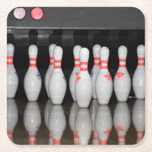 Porta-copo De Papel Quadrado Porta copos de bebidas da boliche