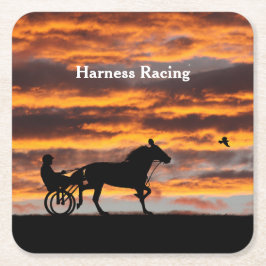 Porta-copo De Papel Quadrado Porta copos de Cavalo de Trote Standard