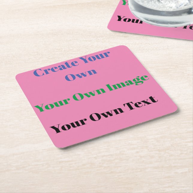 Porta-copo De Papel Quadrado Porta copos de papel (Inclinado)