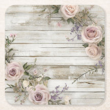 Porta copos de Papel de Casamento Elegante