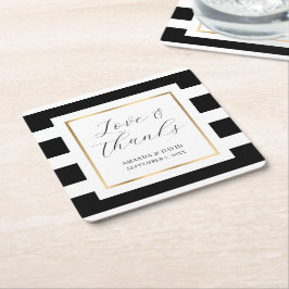 Porta-copo De Papel Quadrado Porta copos de Papel de Casamento em Estampagem Pr
