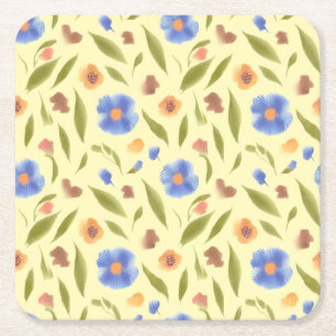 Porta-copo De Papel Quadrado Porta copos de Papel Jardim Bloqueado