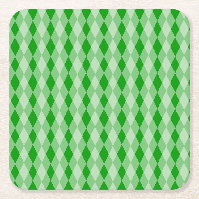 Porta-copo De Papel Quadrado Porta copos de papel - Ouros sobrepostos (Frente)