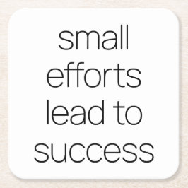 Porta-copo De Papel Quadrado Porta copos de papel para pequenos esforços