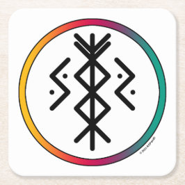 Porta-copo De Papel Quadrado Porta copos de Papel Vinculado ao Êxito e à Prospe