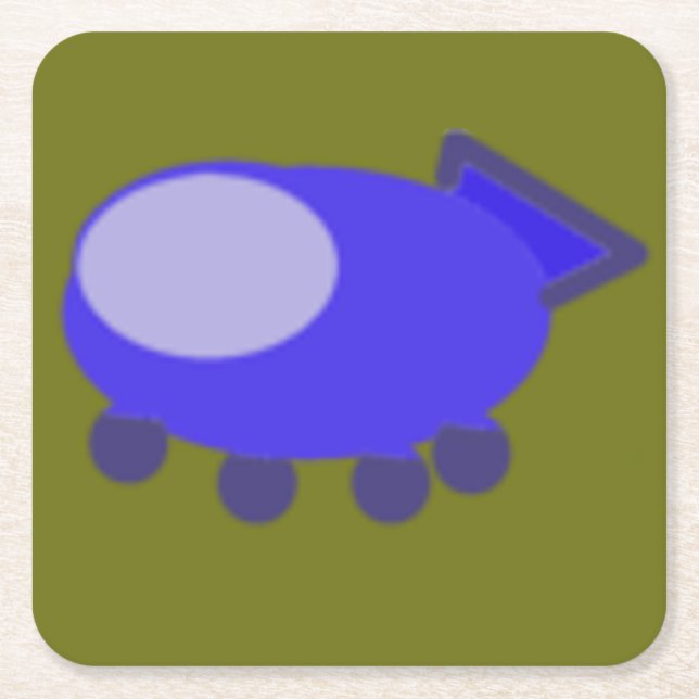 Porta-copo De Papel Quadrado Porta copos de Papelão de Pipoca (Frente)