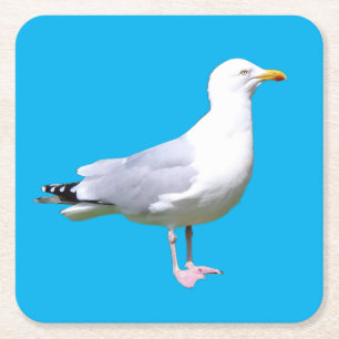 Porta-copo De Papel Quadrado Porta copos de Pé-de-Seagull