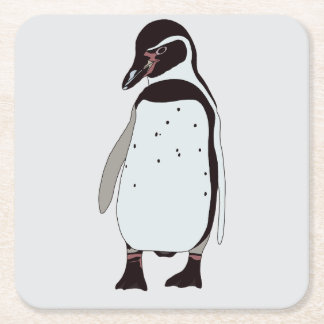 Porta-copo De Papel Quadrado Porta copos de pinguim