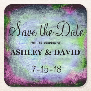 Porta-copo De Papel Quadrado Porta copos Pastel do fundo do preto da pintura