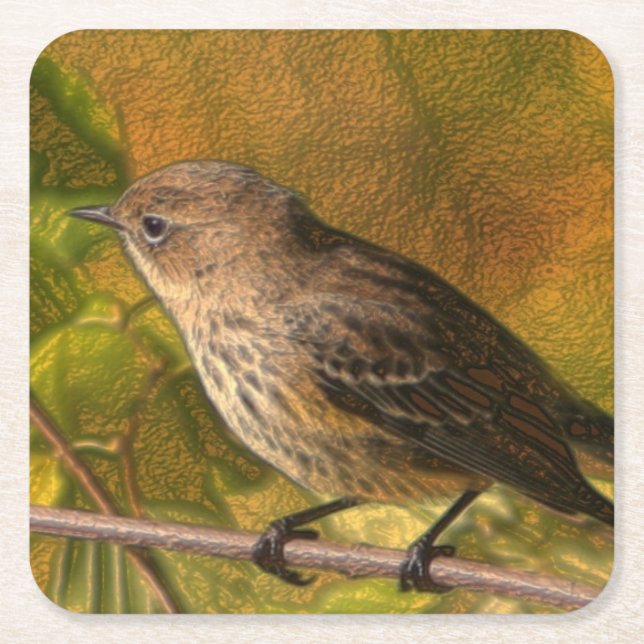 Porta-copo De Papel Quadrado porta copos quadrada feita sob encomenda (Frente)