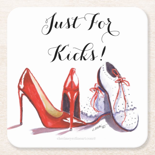 Porta-copo De Papel Quadrado Portas copos - Apenas Para Bicks (Frente)