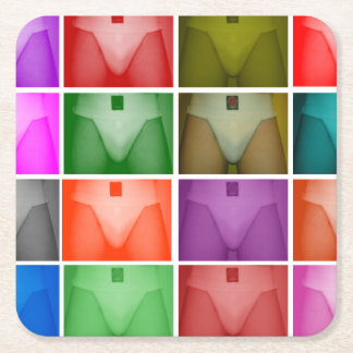 Porta-copo De Papel Quadrado Portas copos da correia do jóquei das portas copos