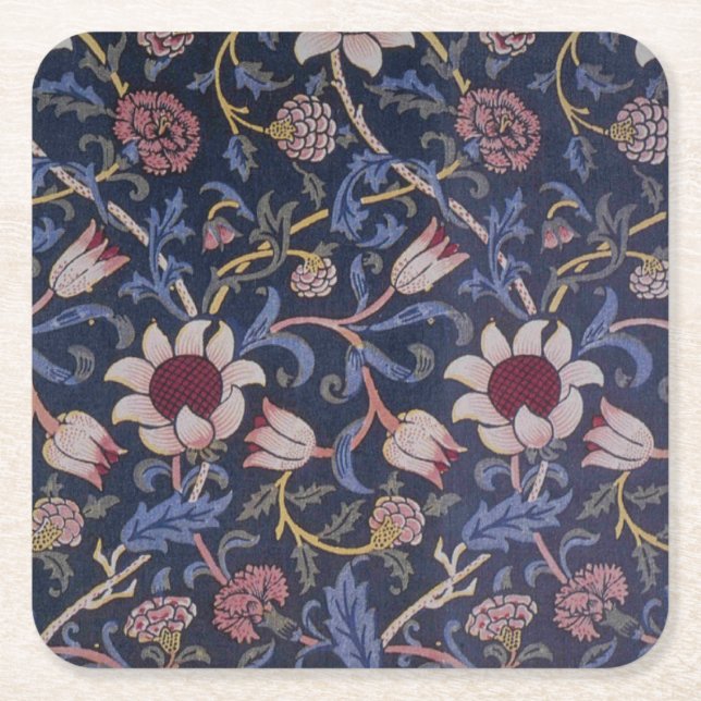 Porta-copo De Papel Quadrado Portas copos de Conselho de polpa - Girassol (Frente)