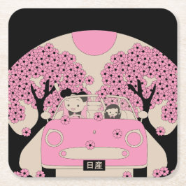 Porta-copo De Papel Quadrado Portas copos de Figaro