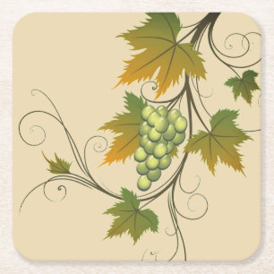 Porta-copo De Papel Quadrado Portas copos de Papel de Uvas