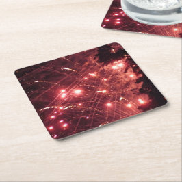 Porta-copo De Papel Quadrado Portas copos de papel do Fireworks 3