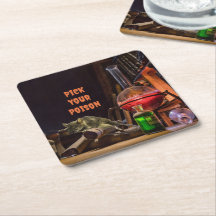 Portas copos De Papel Halloween, Escolha Seu Venen