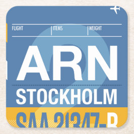 Porta-copo De Papel Quadrado Portas copos de papel WanderTag