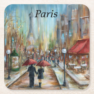 Porta-copo De Papel Quadrado Portas copos de Paris