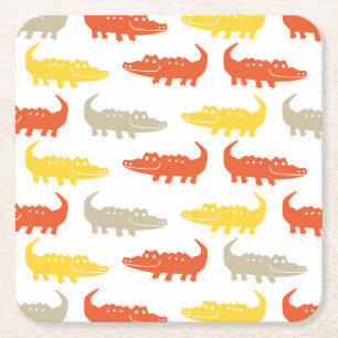 Porta-copo De Papel Quadrado portas copos do jacaré