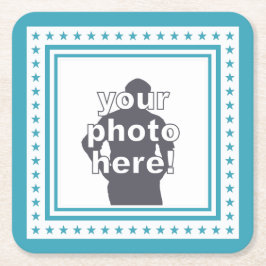 Porta-copo De Papel Quadrado Portas copos FEITAS SOB ENCOMENDA da FOTO & da COR