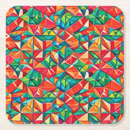 Porta-copo De Papel Quadrado Portas copos Funky