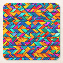 Porta-copo De Papel Quadrado Portas copos Funky