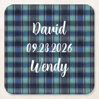 Porta-copo De Papel Quadrado Porte-copos de Papel Xadrez Personalizado para Cas