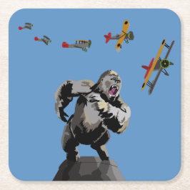 Porta-copo De Papel Quadrado Posavasos Cuadrado De Papel King