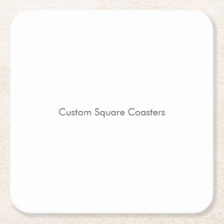 Porta-copo De Papel Quadrado Pousa-Copos Quadrados Personalizados