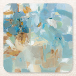 Porta-copo De Papel Quadrado Praia Sparkle